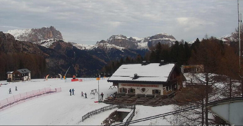 Webcam Виго-ди-Фасса-Пера-Чампедие  - Vigo - verso Sassolungo e Pordoi