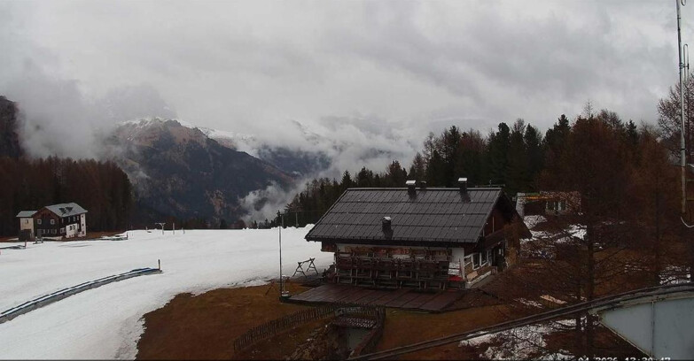 Webcam Vigo di Fassa-Pera-Ciampedie - Vigo - verso Sassolungo e Pordoi