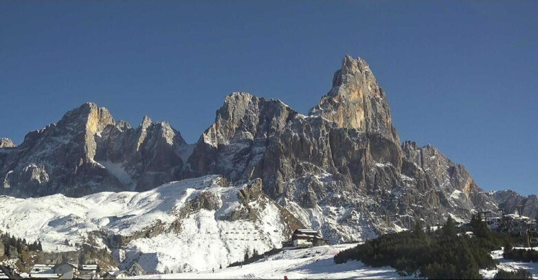 Webcam San Martino di Castrozza - Passo Rolle  - Passo Rolle - Il Cimone