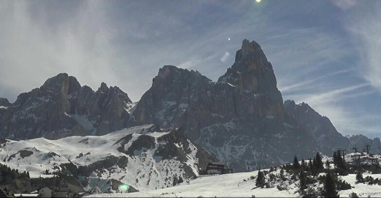 Webcam San Martino di Castrozza - Passo Rolle  - Passo Rolle - Il Cimone