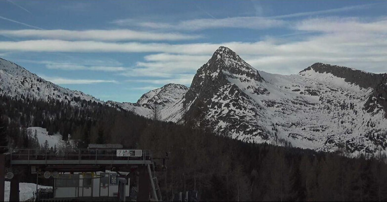 Webcam Сан-Мартино-ди-Кастроцца - Пассо-Ролле - Passo Rolle - Colbricon