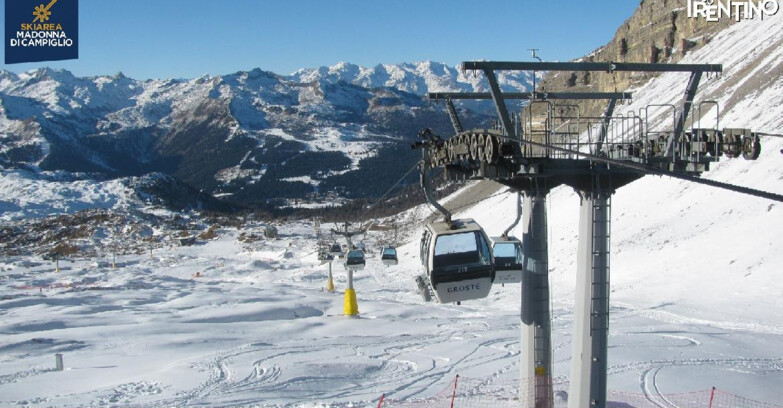 Webcam Madonna di Campiglio - From Grostè 