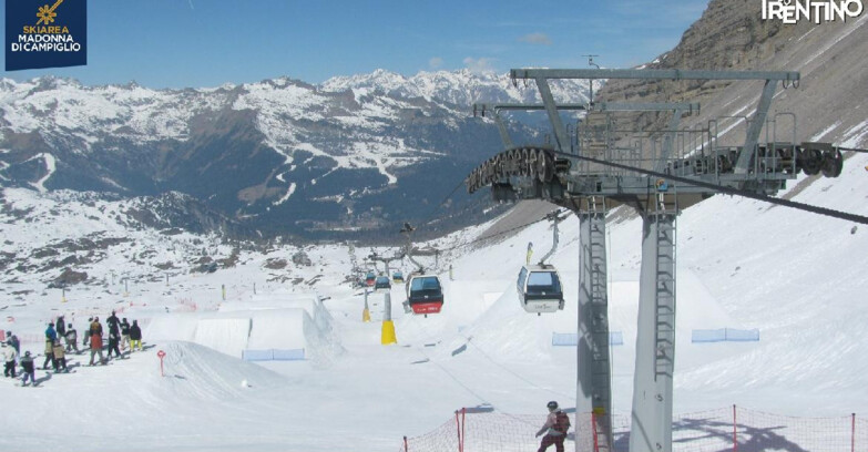Webcam Madonna di Campiglio - Vista dal Grostè