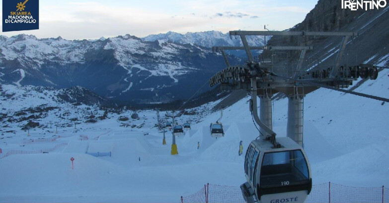 Webcam Madonna di Campiglio - Vista dal Grostè