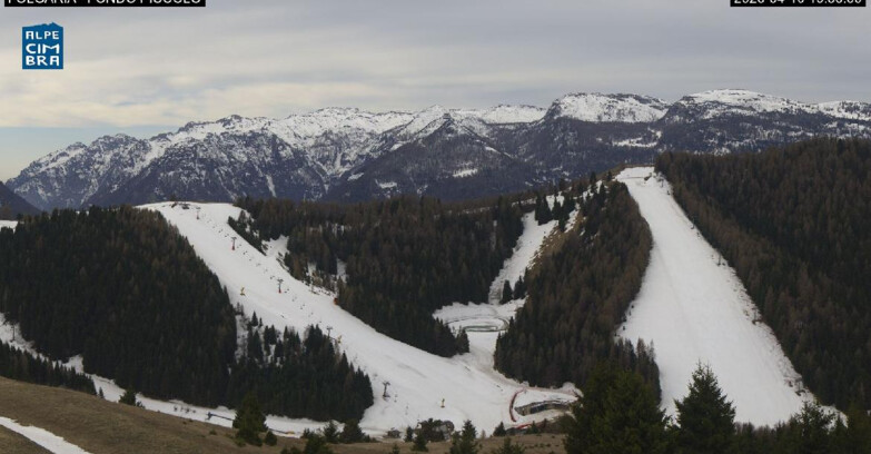 Webcam Skiarea Folgaria-Fiorentini - Folgaria Fondo Piccolo 